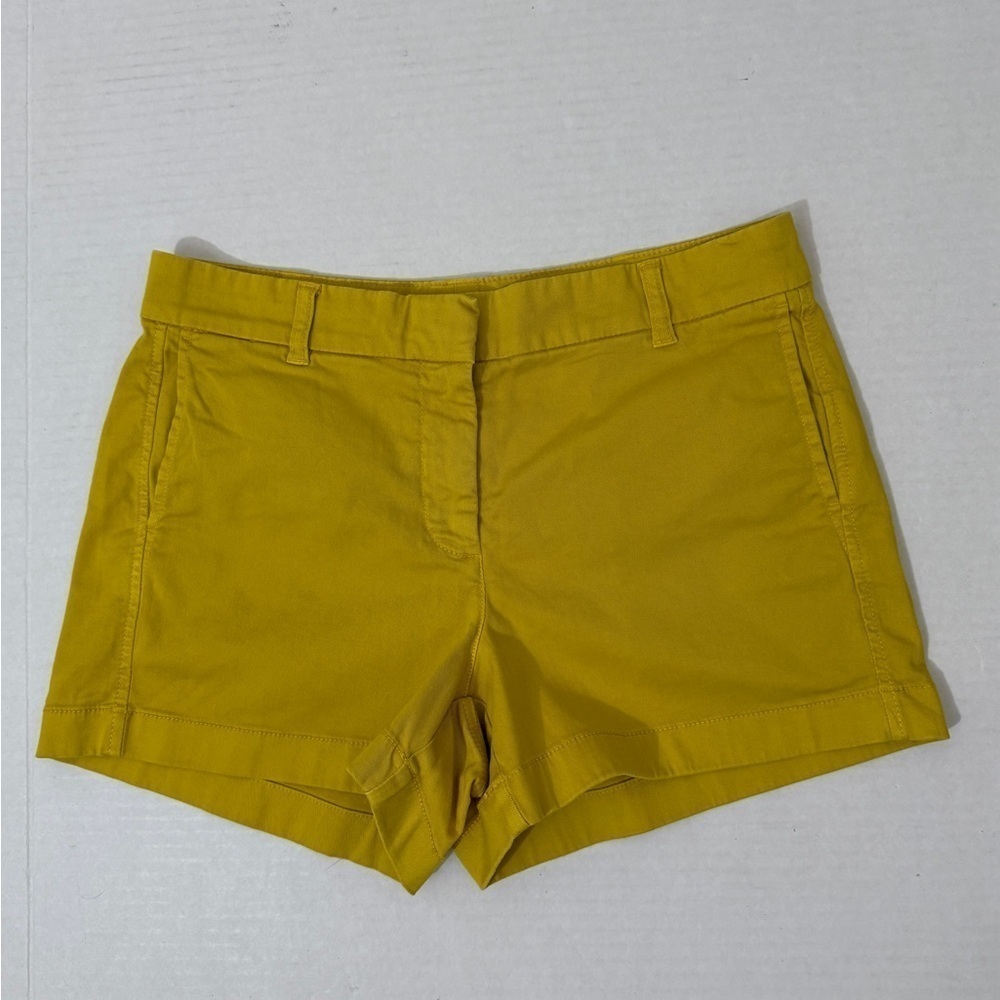 J. Crew golden color Bermuda Shorts sz 6